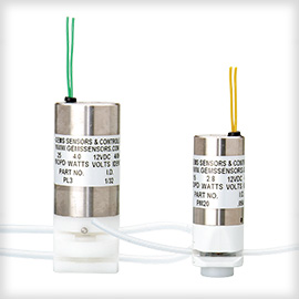 valves isolation solenoid series pl pm gems analytical medical valve
